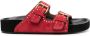 ISABEL MARANT Lennyo suede sandals Red - Thumbnail 1