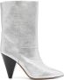 ISABEL MARANT Locky cone heel boots Grey - Thumbnail 1