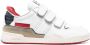 ISABEL MARANT logo-patch touch-strap sneakers White - Thumbnail 1