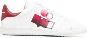 Isabel Marant logo-print low-top sneakers White