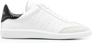 ISABEL MARANT logo-print low-top sneakers White