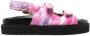 ISABEL MARANT Madee tie-dye slingback sandals Pink - Thumbnail 1