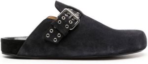 Isabel Marant Mirvin side-buckle clogs Black