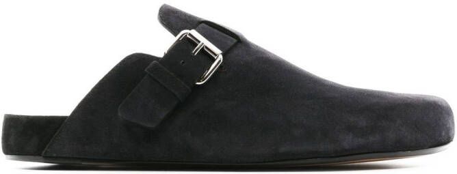 MARANT Mirvinh leather clog slippers Black