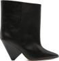 ISABEL MARANT Miyako 90mm leather boots Black - Thumbnail 1