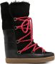ISABEL MARANT Nowles lace-up snow boots Black - Thumbnail 1