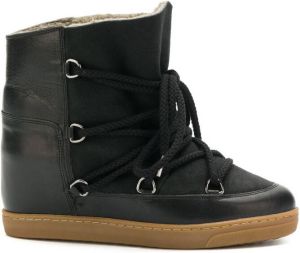 Isabel Marant Nowles snow boots Black