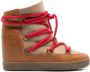 ISABEL MARANT Nowles suede ankle boots Neutrals - Thumbnail 1