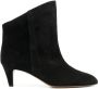 ISABEL MARANT pointed-toe suede boots Black - Thumbnail 1