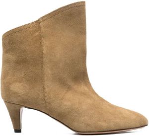 Isabel Marant pointed-toe suede boots Brown