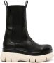 ISABEL MARANT pull-on leather boots Black - Thumbnail 1