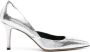 ISABEL MARANT Purcy 80mm snakeskin-effect pumps Grey - Thumbnail 1