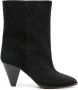 ISABEL MARANT Rouxa suede 85mm boots Black - Thumbnail 1