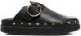 ISABEL MARANT stud-embellished leather mules Black - Thumbnail 1