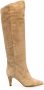 ISABEL MARANT suede 38mm knee boots Neutrals - Thumbnail 1