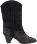 ISABEL MARANT suede 60mm western-style boots Black - Thumbnail 1