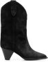 ISABEL MARANT suede Western boots Black - Thumbnail 1