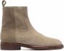 MARANT suede zipped ankle boots Neutrals - Thumbnail 1