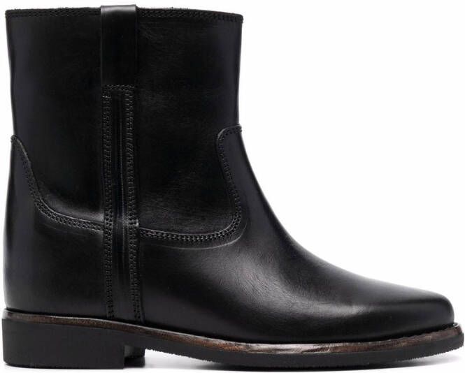 ISABEL MARANT Susee 30mm ankle-length boots Black