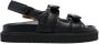 ISABEL MARANT touch-strap platform leather sandals Black - Thumbnail 1