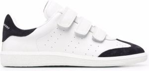 Isabel Marant two-tone touch-strap sneakers White