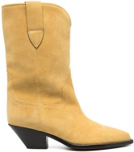 Isabel Marant Western 50mm boots Yellow