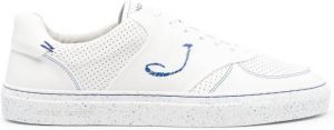 Jacob Cohën perforated-detail low-top sneakers White