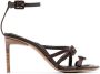 Jacquemus Camargue 90mm sandals Brown - Thumbnail 1