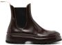 Jacquemus Les Chelsea Pavane leather boots Brown - Thumbnail 1