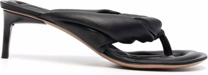 Jacquemus open-toe mule sandals Black