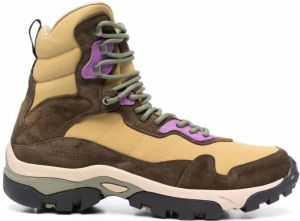 Jacquemus Terra lace-up hiking boots Brown
