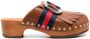 Jejia tassel-detail mules Brown - Thumbnail 1