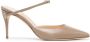 Jennifer Chamandi Giuseppe 85mm heeled mules Brown - Thumbnail 1