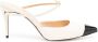 Jennifer Chamandi Giuseppe 85mm pointed-toe mules White - Thumbnail 1