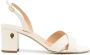 Jennifer Chamandi Leonardo 65mm leather sandals White - Thumbnail 1