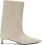 Jil Sander 30mm leather ankle boots Neutrals - Thumbnail 1
