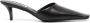 Jil Sander 65mm heeled leather mule Black - Thumbnail 1