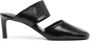 Jil Sander 65mm square-toe mules Black - Thumbnail 1