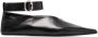 Jil Sander ankle-detail ballerina shoes Black - Thumbnail 1