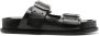 Jil Sander buckle-fastening flat sandals Black - Thumbnail 1