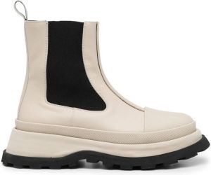 Jil Sander Chelsea chunky-sole boots Brown
