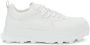 Jil Sander chunky panelled leather sneakers White - Thumbnail 1