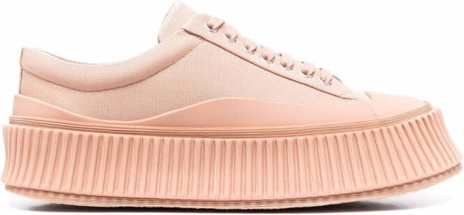 Jil Sander chunky-sole low-top sneakers Pink