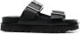 Jil Sander double buckle-fastening sandals Black - Thumbnail 1