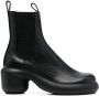 Jil Sander elasticated-panel leather boots Black - Thumbnail 1