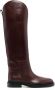 Jil Sander knee-length leather boots Brown - Thumbnail 1