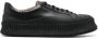 Jil Sander lace-up leather platform sneakers Black - Thumbnail 1