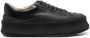 Jil Sander leather flatform sneakers Black - Thumbnail 1