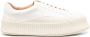 Jil Sander leather flatform sneakers White - Thumbnail 1