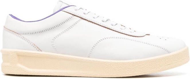 Jil Sander logo-embossed low-top sneakers White